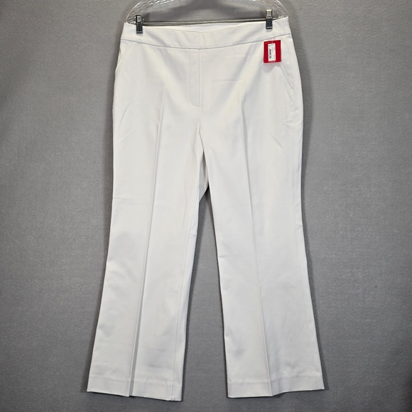 SPANX On-The-Go Kick Flare Pants Classic White -  XLarge - Picture 1 of 12
